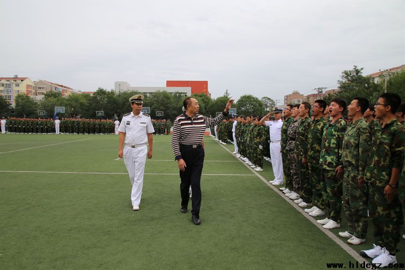 二高中2016屆新生軍訓(xùn)今日結(jié)束